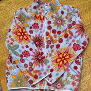 Vibrant Floral Fleece Jacket
Multicolor